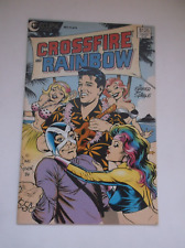ECLIPSE: CROSSFIRE AND RAINBOW #4, BEAUTIFUL DAVE STEVEN'S COVER, 1986, NM (9.4) picture