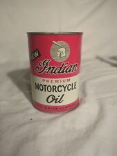 Extremely Rare 1930s Indian Motorcycle Premium Oil Can Very Good Condition Full picture