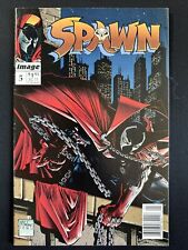 Spawn #5 NEWSSTAND UPC Image Comics 1st Print Todd McFarlane Art 1992 VG/Fine picture