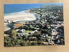 Postcard Ogunquit ME Maine Scenic Aerial View Beach Vintage PC picture