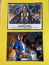 DANNY TREJO - TWO HAND SIGNED 8” X 10” PHOTOS FROM MACHETE & SPY KIDS  picture