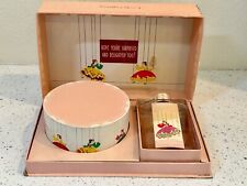 Vintage 1940's DOROTHY GRAY Gift Set - Dusting Powder UNOPENED & Cologne - RARE picture