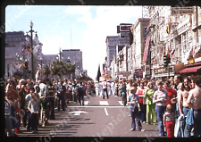 sl78 Original slide 1976 New Orleans Mardi Gras crowd 450a picture