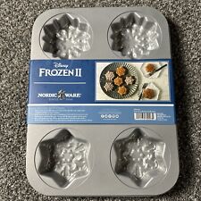 Disney Frozen 2- Snowy Day Mini Cake Pan-by Nordicware, NEW picture