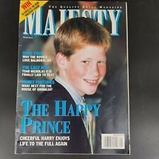 MAJESTY The Quality Royal Magazine Vol 19 # 9 September 1998 Prince Harry. Good picture