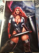 Scarlet Steel #1 Kickstarter 'Hammer Time' virgin cover by Steve Scott picture