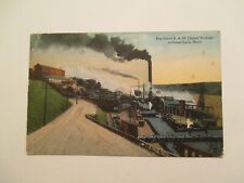 Great Falls Montana Postcard B & M Copper Smelter MT 1922 picture