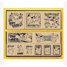 Beverly Pokemon Pikachu Wooden Reward Stamp Limited 1 point From Japan picture