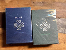 Mint 2 playing card decks from 52Kards - Blueberry & Cucumber sealed 8️⃣🍀 picture