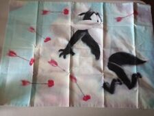VTG Looney Tunes Pepe Le Pew Penelope Pillowcase New **PENELOPE ONLY** picture