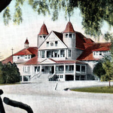 Vintage c.1910 Postcard California Soldier's Home Dining Hall Street View-CA103 picture