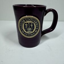 Deneen Pottery Taylor University Purple Coffee Tea Mug 2018 picture