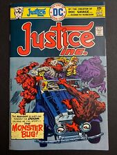 Justice Inc. 3 FN+ -- DC Bronze Age Kirby 1975 picture