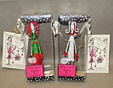 SILVESTRI Dolly Mamas by Joey Lot of 2 MERRY ME & JINGLE THIS Christmas Holiday picture