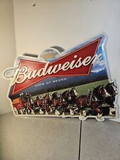 Budweiser King Of Beers Metal. Sign picture