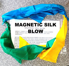 MAGNETIC SILK BLOW --  THREE MEDIUM SILKS w/magnets and instructions picture