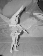 English ballerina Margot Fonteyn rehearsing before her performance- Old Photo picture