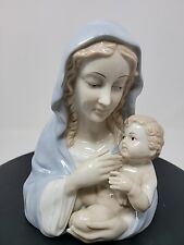 Vintage George Good Company Blessed Virgin Mary and Baby Jesus Statue picture