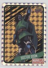 2021-22 Marvel Annual Backscatters Gold Parallel B2 Doctor Doom picture