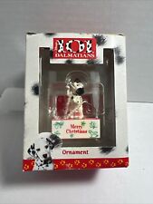 1993 Walt Disney Christmas Ornament 101 Dalmatians Dog Jewelry Box, in box. picture