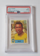 Panini World Cup Story 90 (Mexico 70 1970) #38 Rookie Card Pele Pele PSA 9 MINT picture