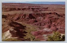 Painted Desert Mesa Arizona Vintage Postcard Posted 1985 picture