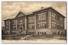 c1910's High School Building 7th Street Alexandria Louisiana LA Antique Postcard picture