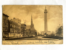 Baltimore, Maryland Postcard Washington Monument, Raphael Tuck, 1905 picture