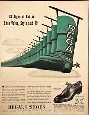 1942 Regal Shoes Value Style Fit Whitman MA Vintage Print Ad picture