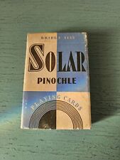 Vintage Sealed Solar Pinochle Cards-Horse Themed picture