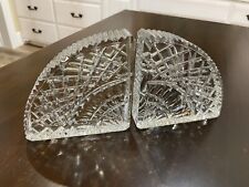 Illusions by Samobor 24% Lead Crystal Bookends 5