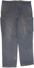 XLarge Short (Gr4) German Bundeswehr Blue Deck Pants Trousers Marine Navy Cargo picture