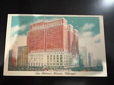 Vintage postcard, The Palmer House, Chicago, postcard picture