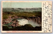 Idaho~Shoshone Falls On The Snake River View From North~PM 1907~Vintage Postcard picture
