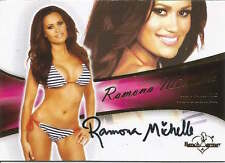 Ramona Michelle 2011 auto Authentic Autograph Benchwarmers trading card A-28 picture