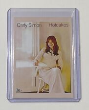 Carly Simon Limited Edition Limited Artist Signed “Hotcakes” Trading Card 1/10 picture