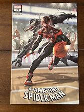 Amazing Spider-Man #72 Kael Ngu Basketball Trade Variant Miles Morales Marvel picture