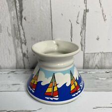Vintage Smooth Sailing No Tip Mug Nautical Multicolor Porcelain picture