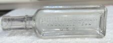 “RARE” Antique Greener Lotspeigh Mfg Glass Medicine Bottle 1890s Knoxville, TENN picture