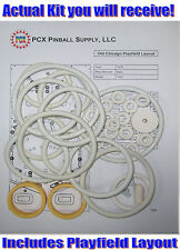 1976 Bally Old Chicago Pinball Machine Rubber Ring Kit picture
