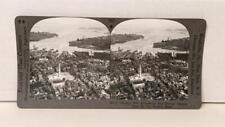 a585, Keystone SV; Bunker Hill Monument and Boston Harbor; 1187-34117, 1930s picture