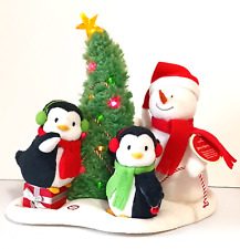 2006 Hallmark Jingle Pals VERY MERRY TRIO Snowman Penguins * NWT * WORKS picture
