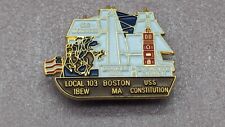 Vintage IBEW LU LOCAL UNION 103 LAPEL PIN International Brotherhood picture