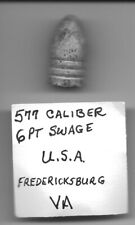 Genuine US Civil War 6 Point Swage Bullet picture