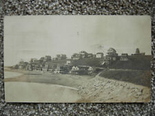 RPPC-QUINCY MA-HOUGHS NECK-WEST SHORE ROAD-GREAT HILL-HOUSES-MASS REAL PHOTO picture