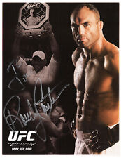 RANDY COUTURE HAND SIGNED 8x11 COLOR PHOTO+COA         UFC LEGEND       TO JOE picture
