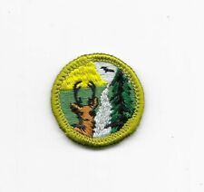 Conservation of Natural Resources 1965-1968 G1 Type G Cloth Back Merit Badge BSA picture