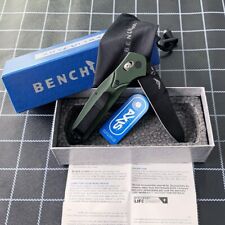 *Plain Benchmade New Classic 940BK Black | Green CPM-S30V Folding Knife 7.87'' * picture
