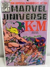 32869: Marvel Comics OFFICIAL HANDBOOK OF THE MARVEL UNIVERSE #6 Fine Plus Grade picture