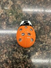 90s Adorable Ladybug Butane Lighter Working Rare Insect Novelty Collectable picture